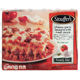 Stouffer's Family Size cheesy garlic lasagna with meat sauce 35-oz