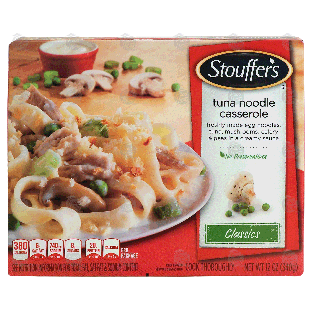 Stouffer's Classics tuna noodle casserole; freshly made egg noodle 12oz