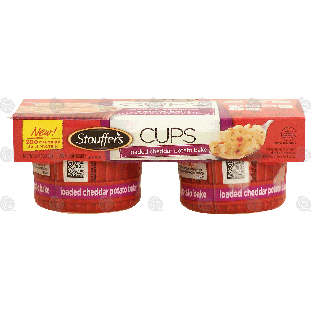 Stouffer's Cups loaded cheddar potato bake accented with chives &12-oz