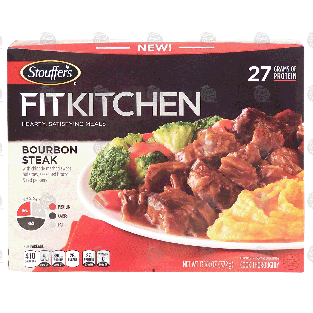 Stouffer's FIT KITCHEN bourbon steak; with chipotle mashed sw13.125-oz