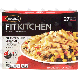 Stouffer's FIT KITCHEN cilantro lime chicken; chicken w/ a bla13.75-oz