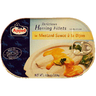 Appel  delicious herring fillets in mustard sauce a la dijon rea7.05oz
