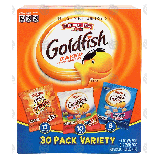 Pepperidge Farm Goldfish baked snack crackers; 12-xtra cheddar,29.4-oz