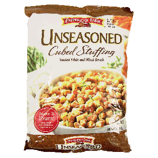 Pepperidge Farm  unseasoned cubed stuffing 12oz