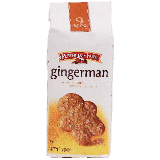 Pepperidge Farm  ginger man cookies, home style 5oz