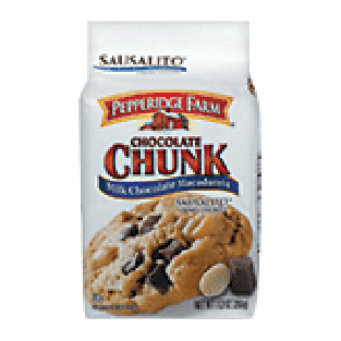 Pepperidge Farm Cookies Chocolate Chunk Sausalito Milk Chocolate 7.2oz