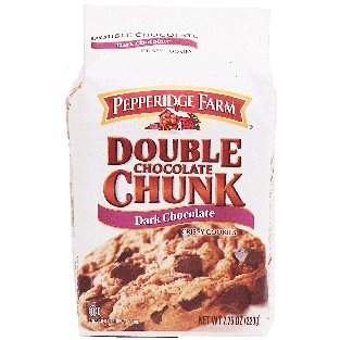 Pepperidge Farm Cookies Double Chocolate  Chunk Double Chocolate7.75oz