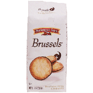 Pepperidge Farm Brussels rich chocolate, lacey-thin crispy cooki5.25oz