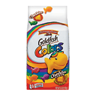 Pepperidge Farm Goldfish Baked Snack Crackers Cheddar Colors 6.6oz