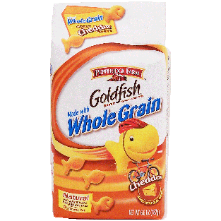 Pepperidge Farm Goldfish whole grain cheddar flavored baked snack6.6oz