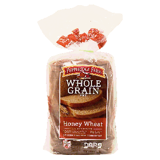 Pepperidge Farm Whole Grain honey wheat sliced bread loaf 24oz