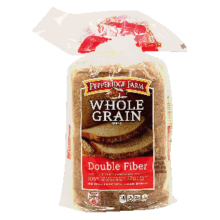 Pepperidge Farm Whole Grain double fiber sliced bread loaf 24oz