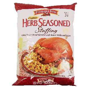 Pepperidge Farm  cubed herb seasoned stuffing 12oz