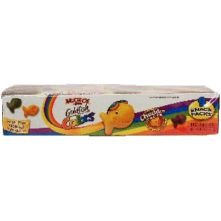 Pepperidge Farm Goldfish Colors; cheddar flavor baked snack crack8.1oz