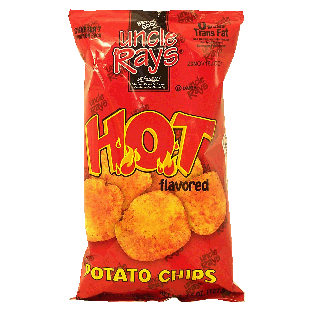 Uncle Ray's  Hot flavored potato chips 4.5oz