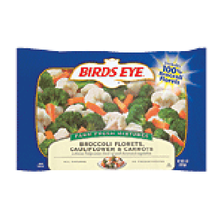 Birds Eye  Broccoli Florets Cauliflower & Carrots 1lb
