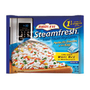 Birds Eye Steamfresh Rice Long Grain White w/Mixed Vegetables 10oz