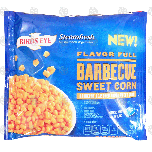 Birds Eye Steamfresh barbecue sweet corn; barbecue seasoned super10-oz