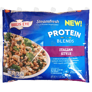 Birds Eye Protein Blends italian style; blend of whole grains, 11.5-oz
