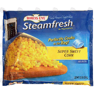 Birds Eye Steamfresh super sweet corn, cooks in bag 10-oz