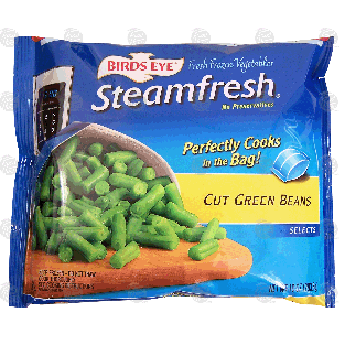 Birds Eye Steamfresh cut green beans, cooks in bag 10-oz