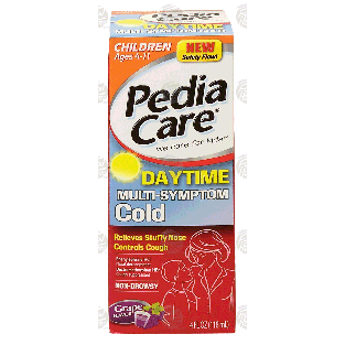Pedia Care Daytime multi-symptom cold formula for children ages  4fl oz