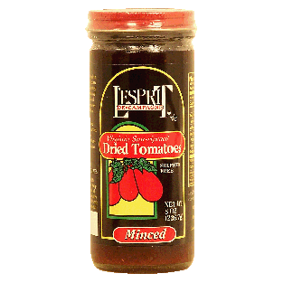 L'Esprit  dried tomatoes, minced Virginia sun-ripened 8oz