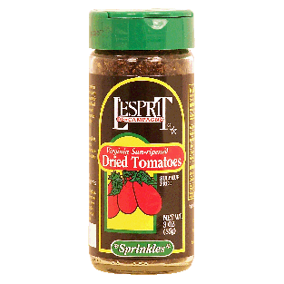 L'Esprit  dried tomatoes sprinkles, viginia sun-ripened 3oz