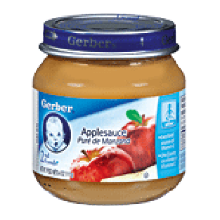 Gerber 2nd Foods Baby Food Applesauce   4oz