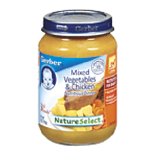 Gerber 3rd Foods Baby Foods  Vegetable Chicken Dinner 6oz