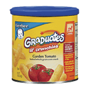 Gerber Graduates Baked Corn Snack Lil' Crunchies Zesty Tomato 1.48oz
