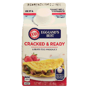 Eggland's Best  cracked & ready, equivalent to 10 eggs 16oz