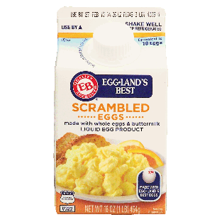Eggland's Best  scrambled eggs, equivalent to 10 eggs 16oz