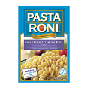 Pasta Roni Corkscrew Pasta Four Cheese 6oz