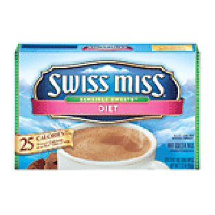 Swiss Miss Sensible Sweets diet with calcium hot cocoa powdered2.32-oz