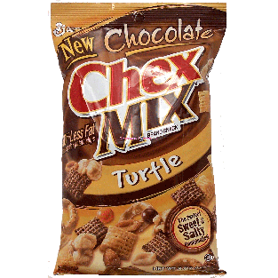 Chex Mix  Chocolate Turtle, sweet & salty combination 8oz