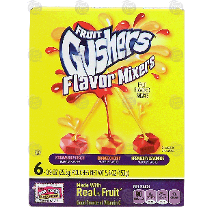 Betty Crocker Fruit Gushers blue busters, flavor shock, triple be5.4oz