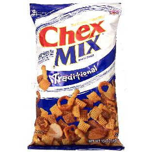 Chex Mix  traditional style snack mix 15oz
