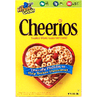 General Mills Cheerios toasted whole grain oat cereal 8.9oz