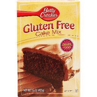 Betty Crocker Gluten Free devil's food cake mix 15oz