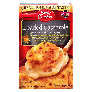 Betty Crocker  loaded casserole 4.5oz