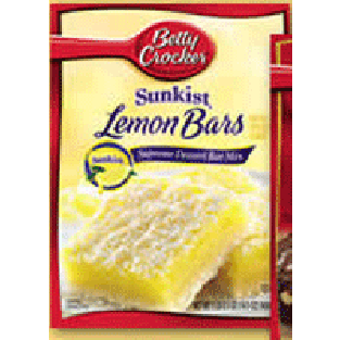 Betty Crocker Sunkist lemon bars supreme dessert bar mix 16.5oz