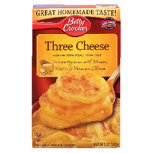 Betty Crocker  three cheese potatoes 5oz