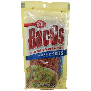 Betty Crocker Bac-Os bacon flavored bits  3.25oz