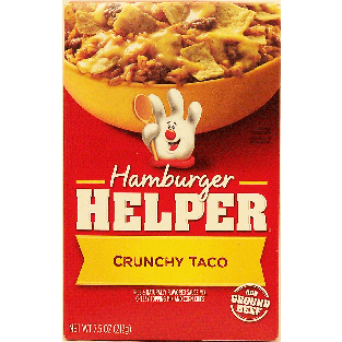 Betty Crocker Hamburger Helper crunchy taco; rice & naturally fla7.5oz