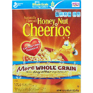 General Mills Honey Nut Cheerioes sweetened whole grain oat cere21.6oz