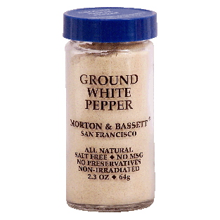 Morton & Bassett  ground white pepper 2.3oz