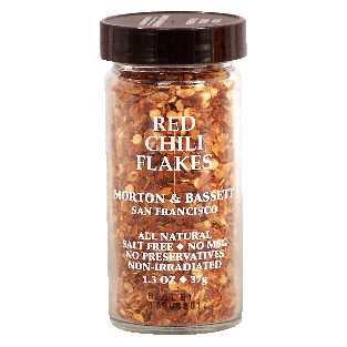Morton & Bassett  red chili flakes 1.3oz