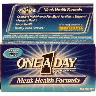 One A Day Men's Health Formula multivitamin/ multimineral supplem 100ct