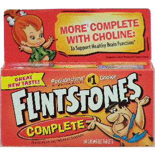Flintstones  children's multivitamin/ multimineral supplement comp 60ct